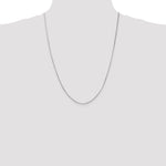 14k White Gold .8mm Octagonal Snake Chain
