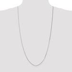 14k White Gold .8mm Octagonal Snake Chain