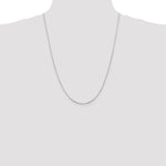 14k White Gold .9mm Octagonal Snake Chain
