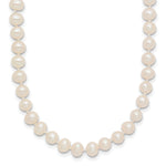 14k 4-5mm White Near Round Freshwater Cultured Pearl Necklace