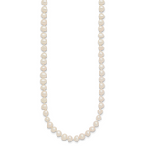 14k 4-5mm White Near Round Freshwater Cultured Pearl Necklace
