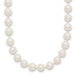 14k 6-7mm White Near Round Freshwater Cultured Pearl Necklace