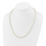 14k WG 6-7mm White Freshwater Cultured Pearl 20in Necklace