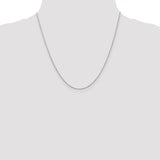 14K White Gold .70mm Ropa Chain