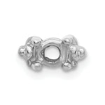 14k White Gold Head, up to 3.25mm Dia., X855 Add-a-Diamond Bracelet