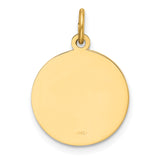 14k Our Lady of Perpetual Help Medal Charm