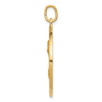 14k Sacred Heart of Jesus Medal Pendant