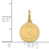 14k Holy Communion Charm