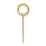 14k My Confirmation Heart Disc Charm