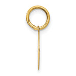 14k Small Baptism Charm