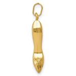 14K  3D High Heel Shoe Charm