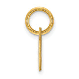 14KY Upper case Letter C Initial Charm
