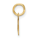 14K Uppercase Letter A Initial Charm
