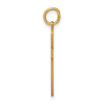 14K Laser Designed Ankh Cross Charm