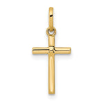 14k Polished Cross Pendant