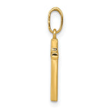 14k Polished Cross Pendant