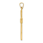 14k Polished Latin Cross Pendant