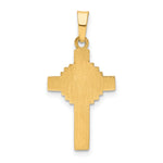 14k Polished Celtic Cross Pendant