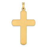 14k Polished Latin Cross Pendant
