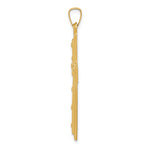 14k Polished Cross Pendant
