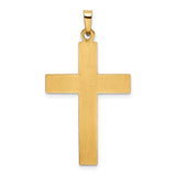 14k Polished Cross Pendant
