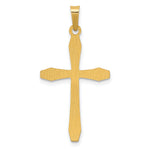 14k Polished Cross Pendant