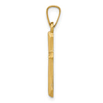 14k Polished Cross Pendant