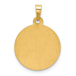 14K Hollow St. Jude Thaddeus Medal