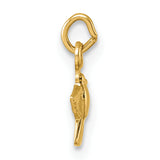 14k Polished Dove Pendant