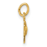 14k Polished Dove Pendant