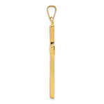 14k Hollow Cross Pendant