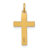 14k INRI Crucifix Charm