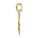 14k Guardian Angel Medal Charm