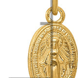 14k Miraculous Medal Charm