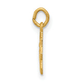 14k Blessed Mary Charm