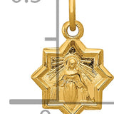 14k Blessed Mary Charm