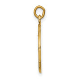 14k Our Lady of Mount Carmel Medal Charm