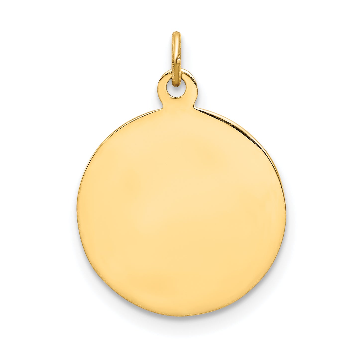 14k Our Lady of Mount Carmel Medal Charm