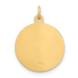 14k Confirmation Medal Charm