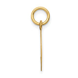 14k Holy Communion Disc Charm