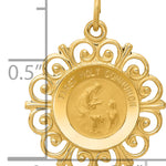 14k First Holy Communion Charm