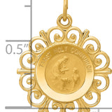 14k First Holy Communion Charm