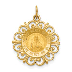 14k Sacred Heart of Jesus Medal Charm