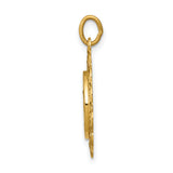14k Saint Anne Medal Charm
