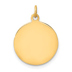 14k Saint Luke Medal Charm