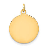 14k Saint Luke Medal Charm