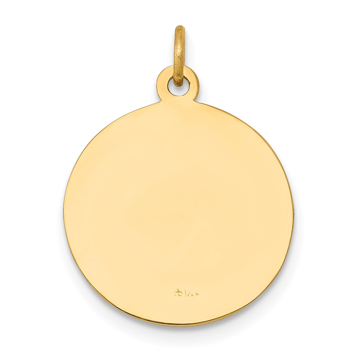 14k Saint John Baptist Medal Charm