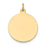 14k Saint John Baptist Medal Charm