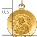 14k Saint Paul Medal Charm