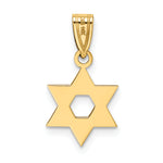 14k Star of David Pendant